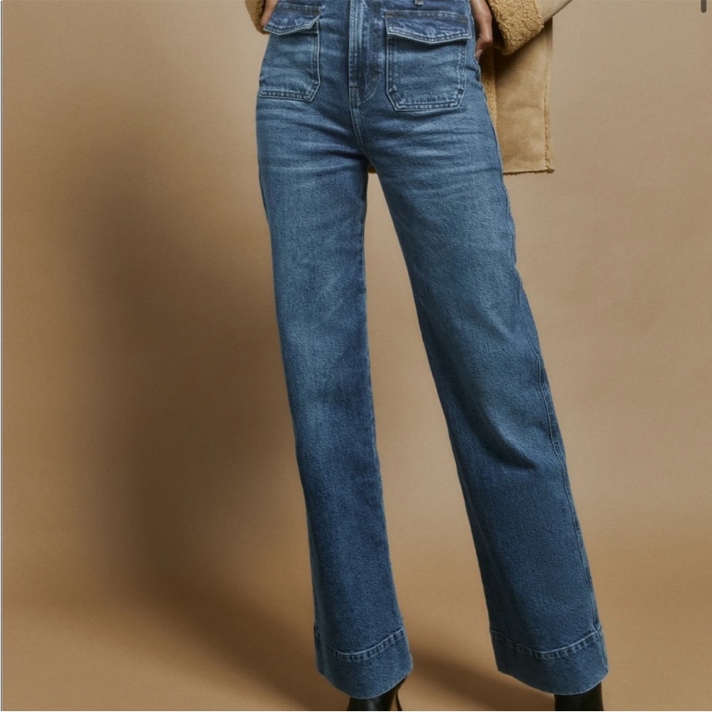 Reformation Layla Blue Flare Women's Jeans